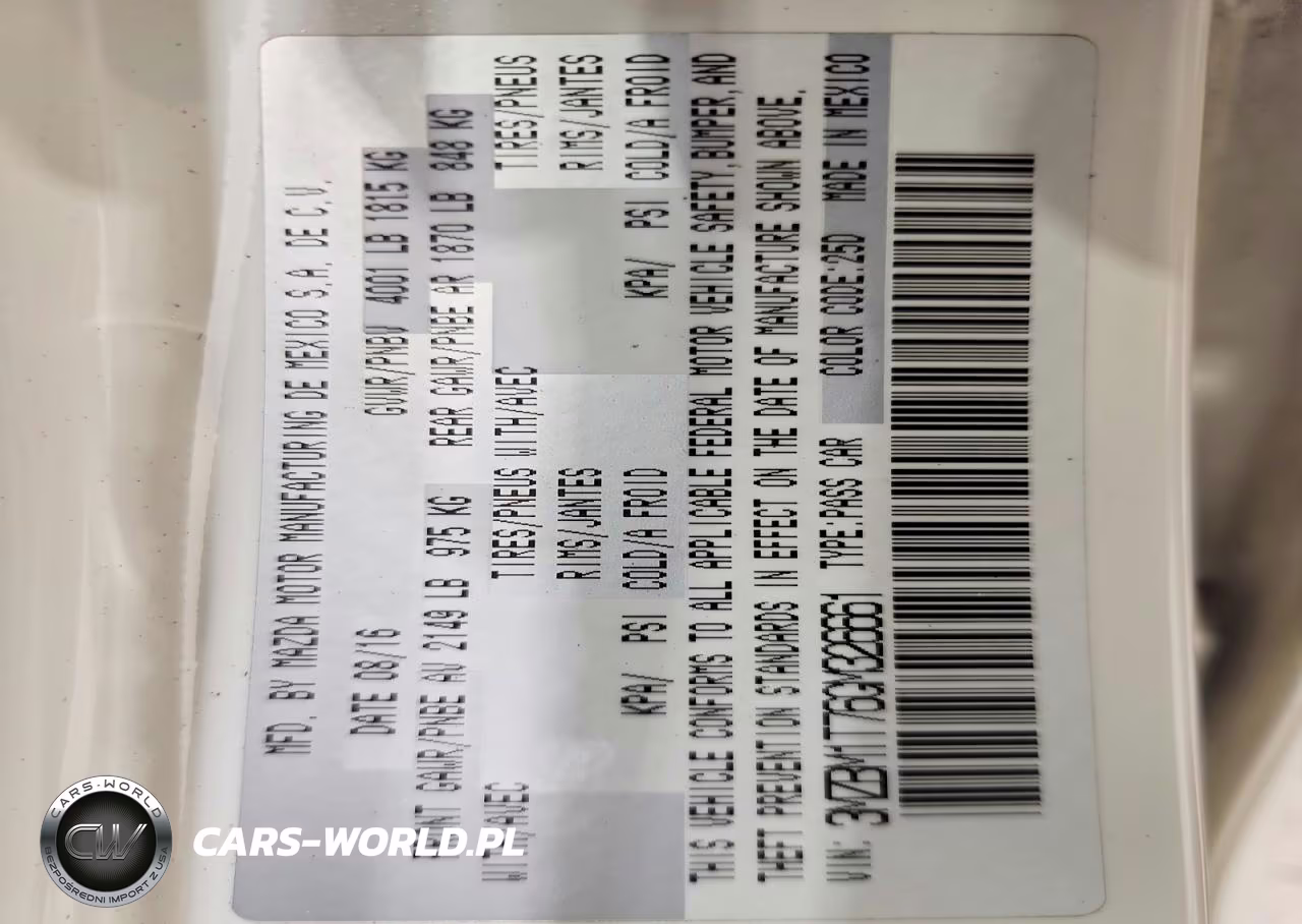 2016 Mazda 3 VIN:3MZBM1T76GM326661 - 12