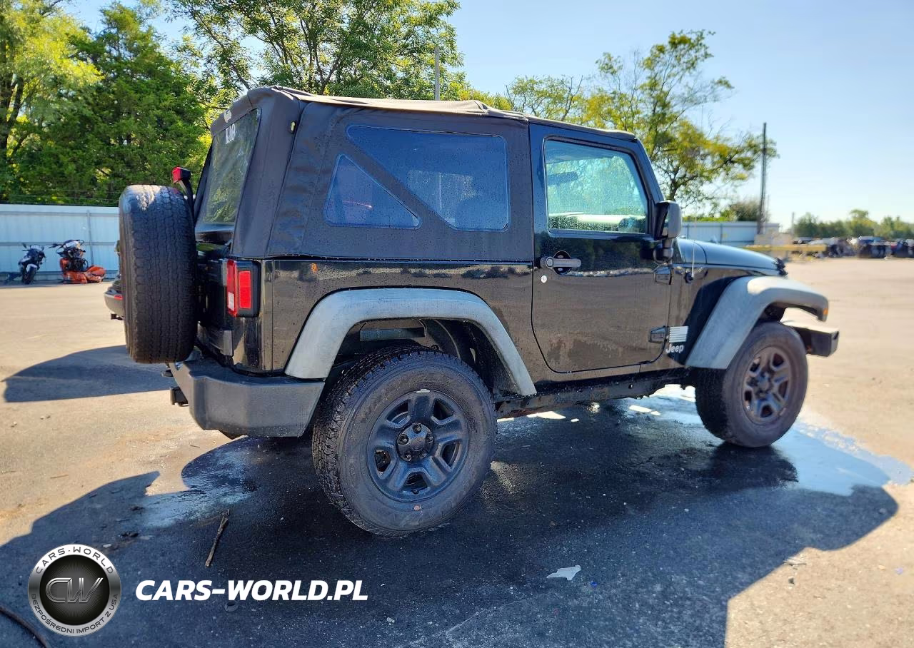 2011 Jeep Wrangler Sport VIN:1J4AA2D10BL628202 - 3
