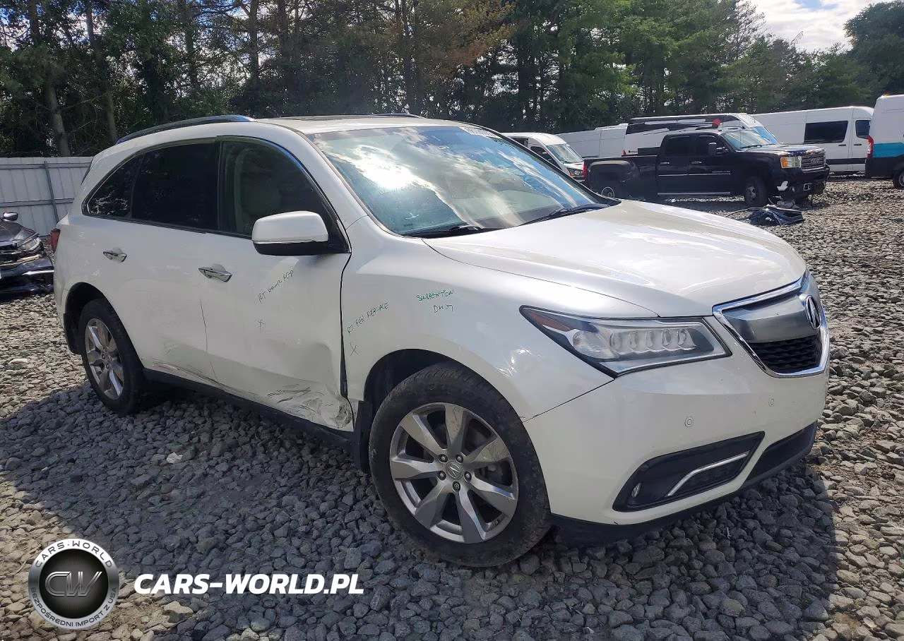 2014 Acura Mdx Advance VIN:5FRYD3H82EB020406 - 4