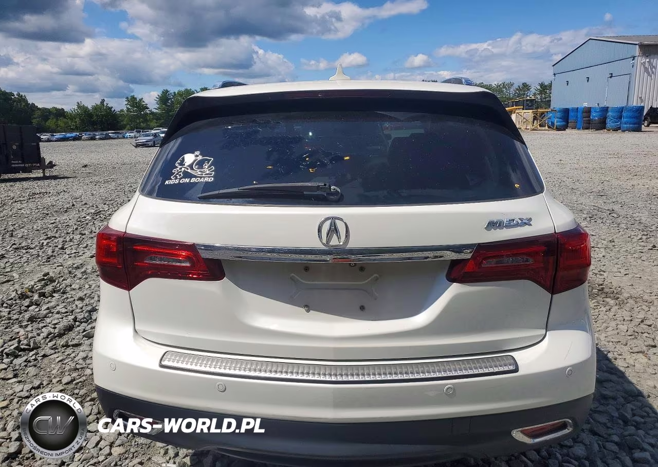 2014 Acura Mdx Advance VIN:5FRYD3H82EB020406 - 6