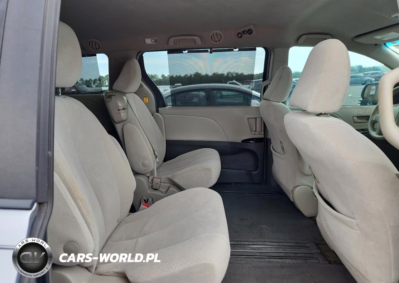 2012 Toyota Sienna Le VIN:5TDKK3DC4CS186460 - 11