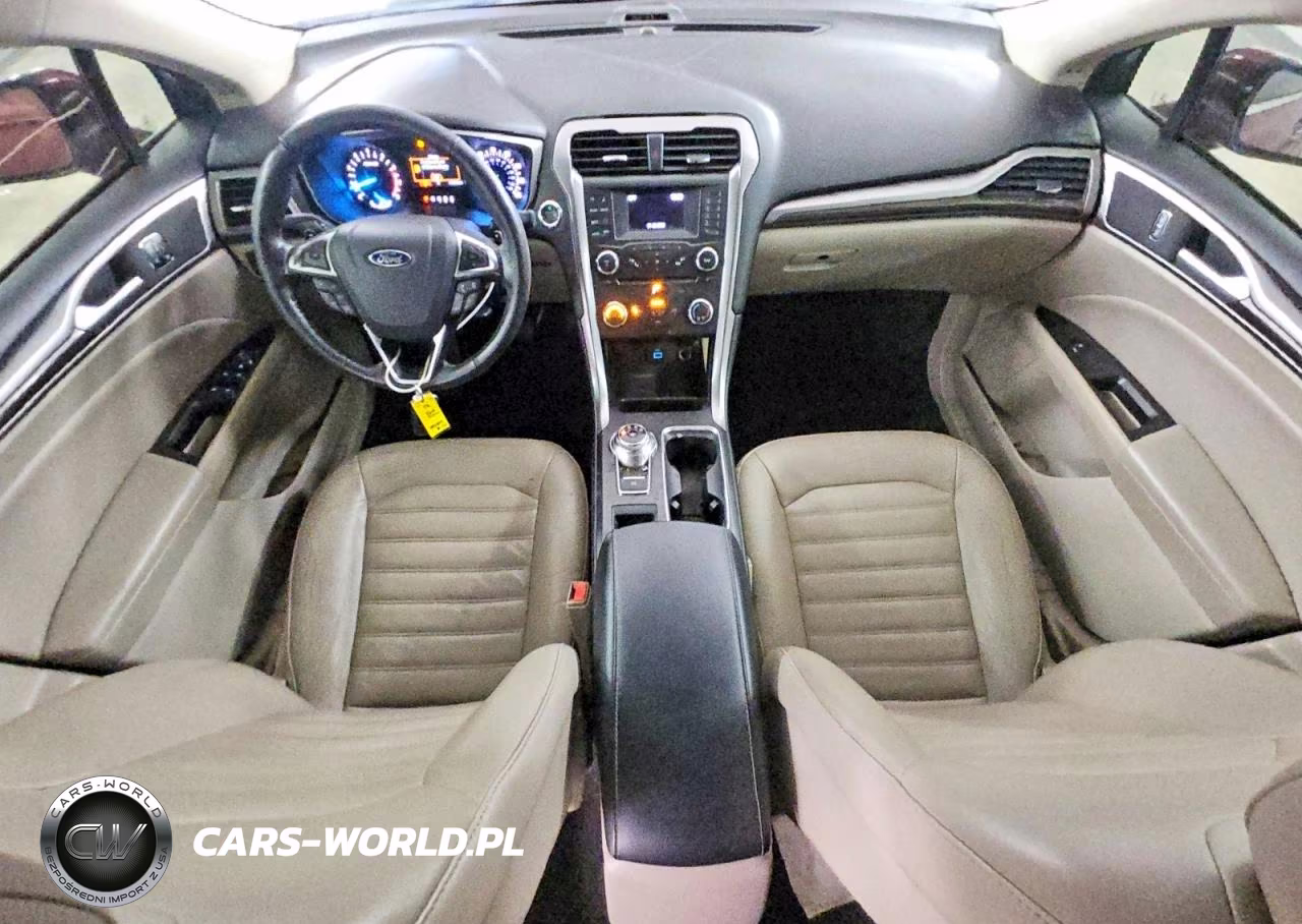 2017 Ford Fusion Se VIN:3FA6P0T91HR342848 - 8