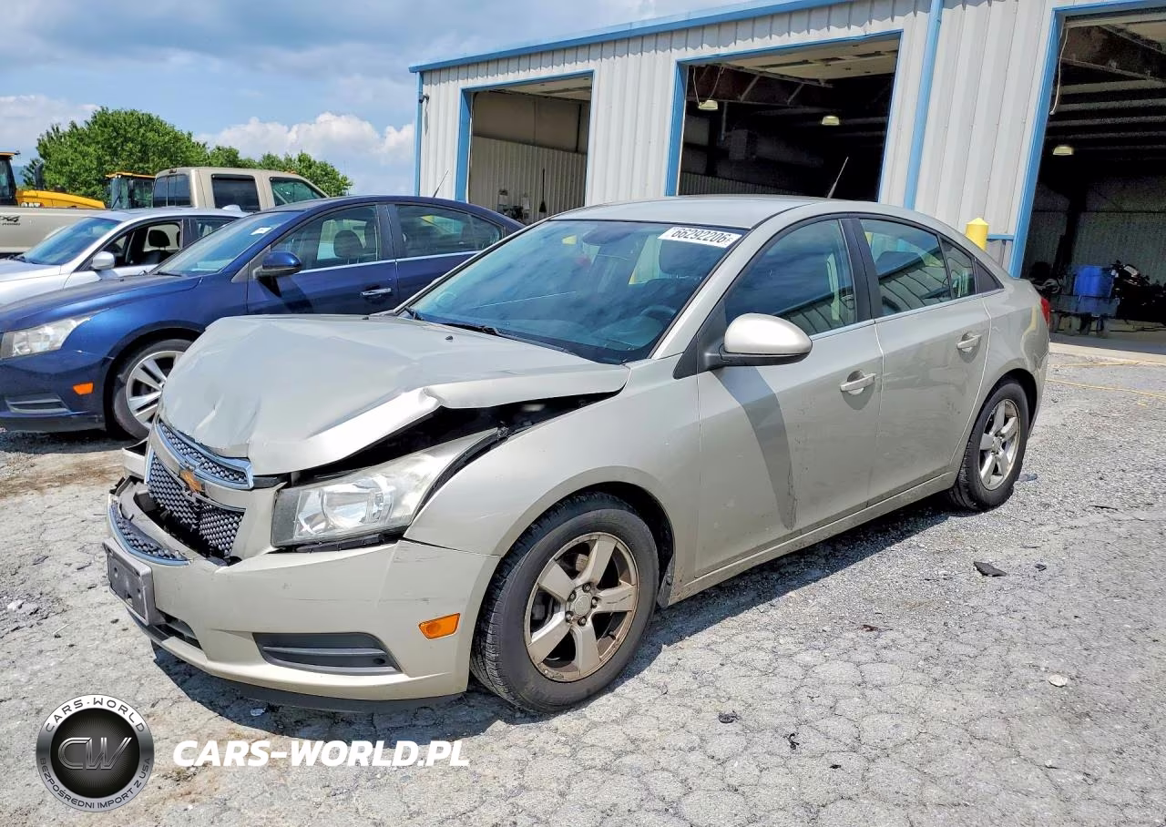 2013 Chevrolet Cruze Lt VIN:1G1PC5SB5D7111733 - 1