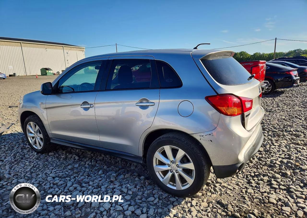 2015 Mitsubishi Outlander Sport Es VIN:4A4AP3AU7FE006692 - 2