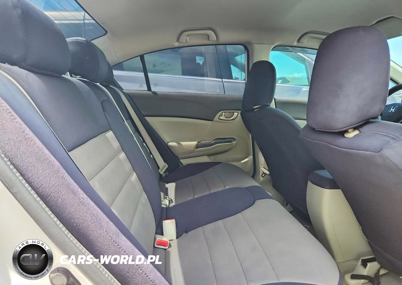 2012 Honda Civic Lx VIN:2HGFB2F58CH565844 - 10