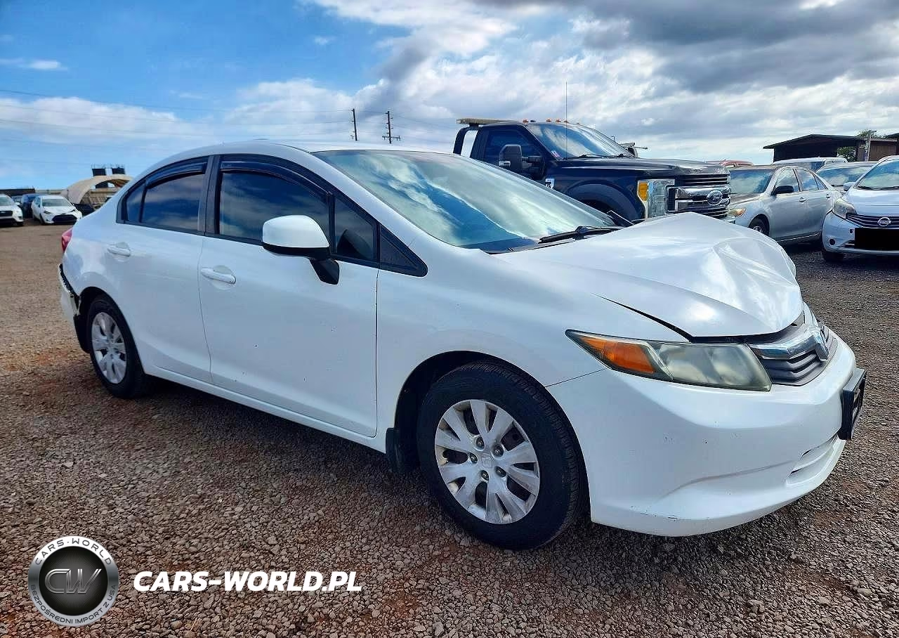 2012 Honda Civic Lx VIN:2HGFB2F58CH565844 - 4