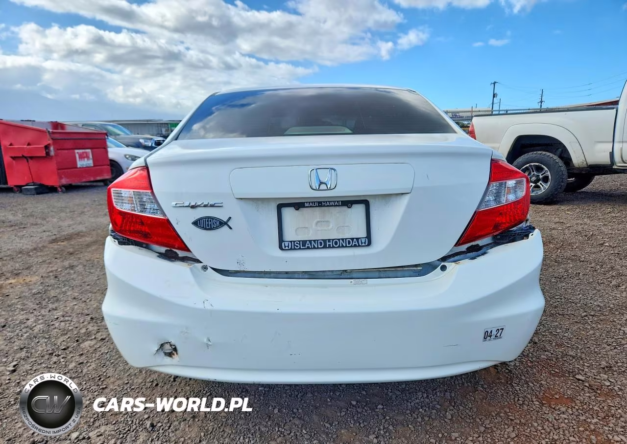2012 Honda Civic Lx VIN:2HGFB2F58CH565844 - 6