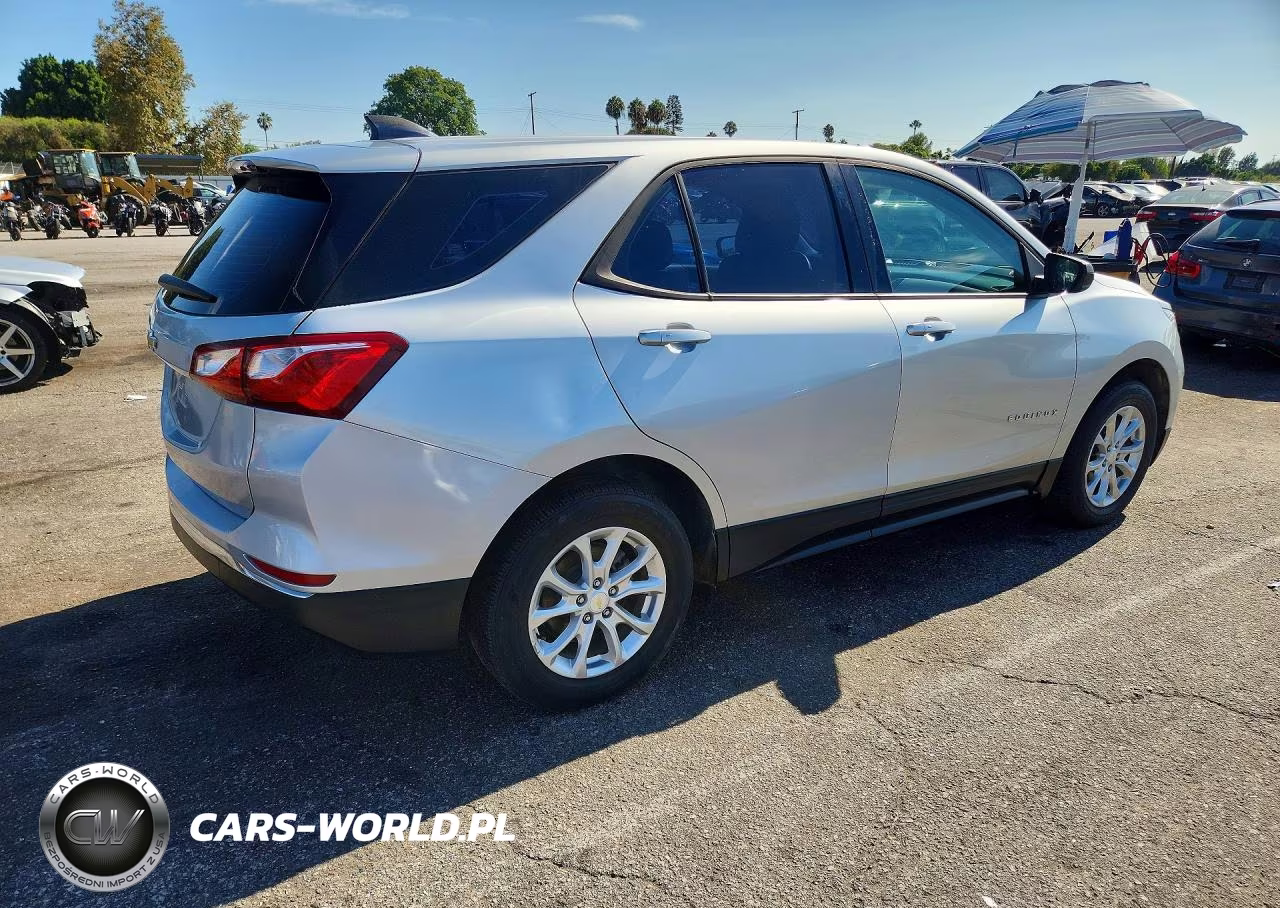 2018 Chevrolet Equinox Ls VIN:2GNAXHEV2J6160643 - 3
