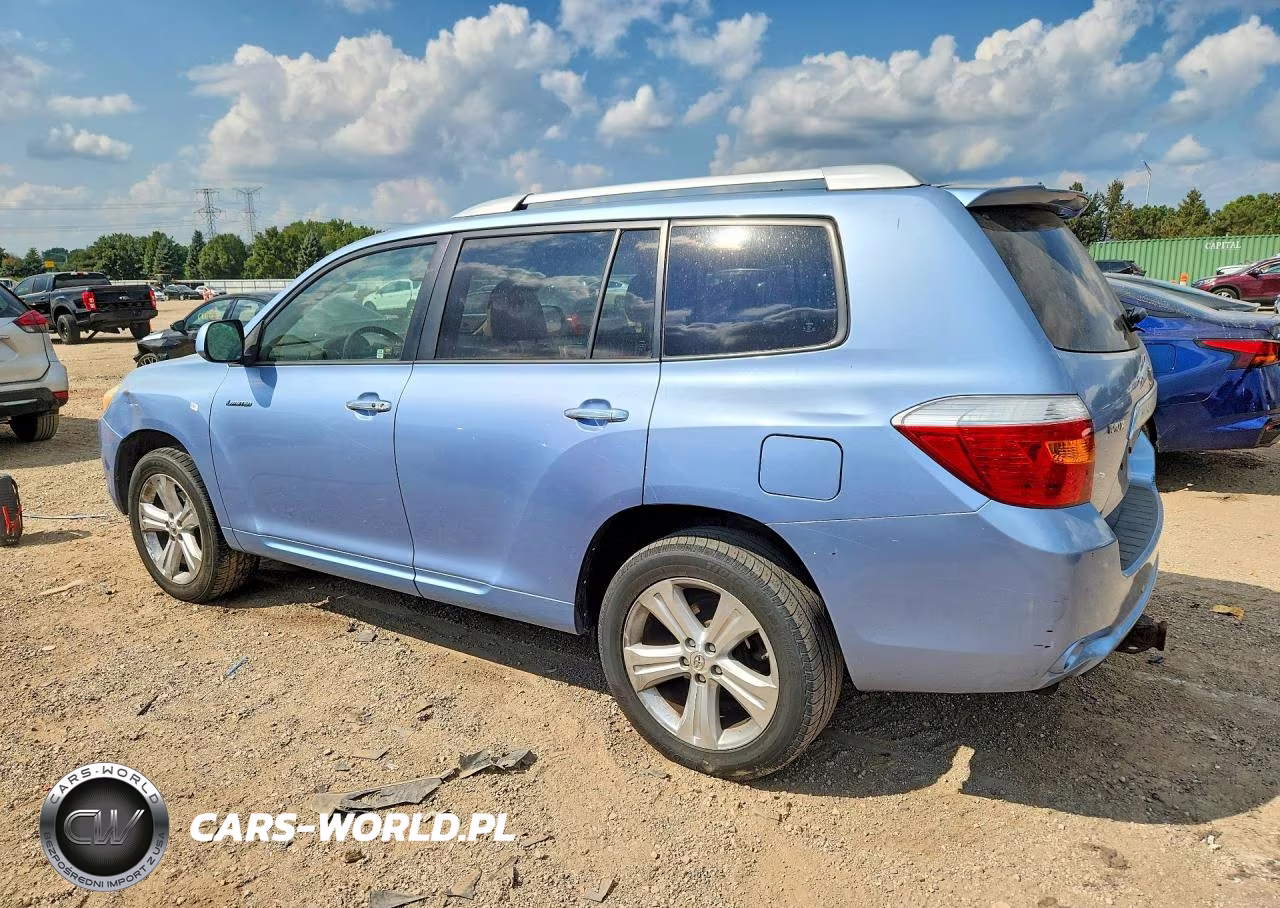 2008 Toyota Highlander Limited VIN:JTEES42A282102909 - 2