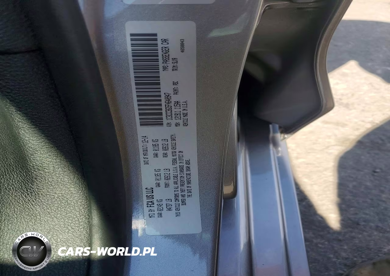2015 Chrysler 200 S VIN:1C3CCCBG5FN640947 - 13
