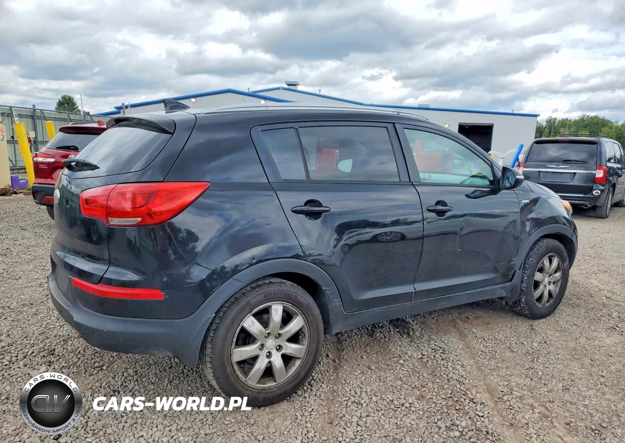 2014 Kia Sportage Lx VIN:KNDPBCAC5E7576068 - 3
