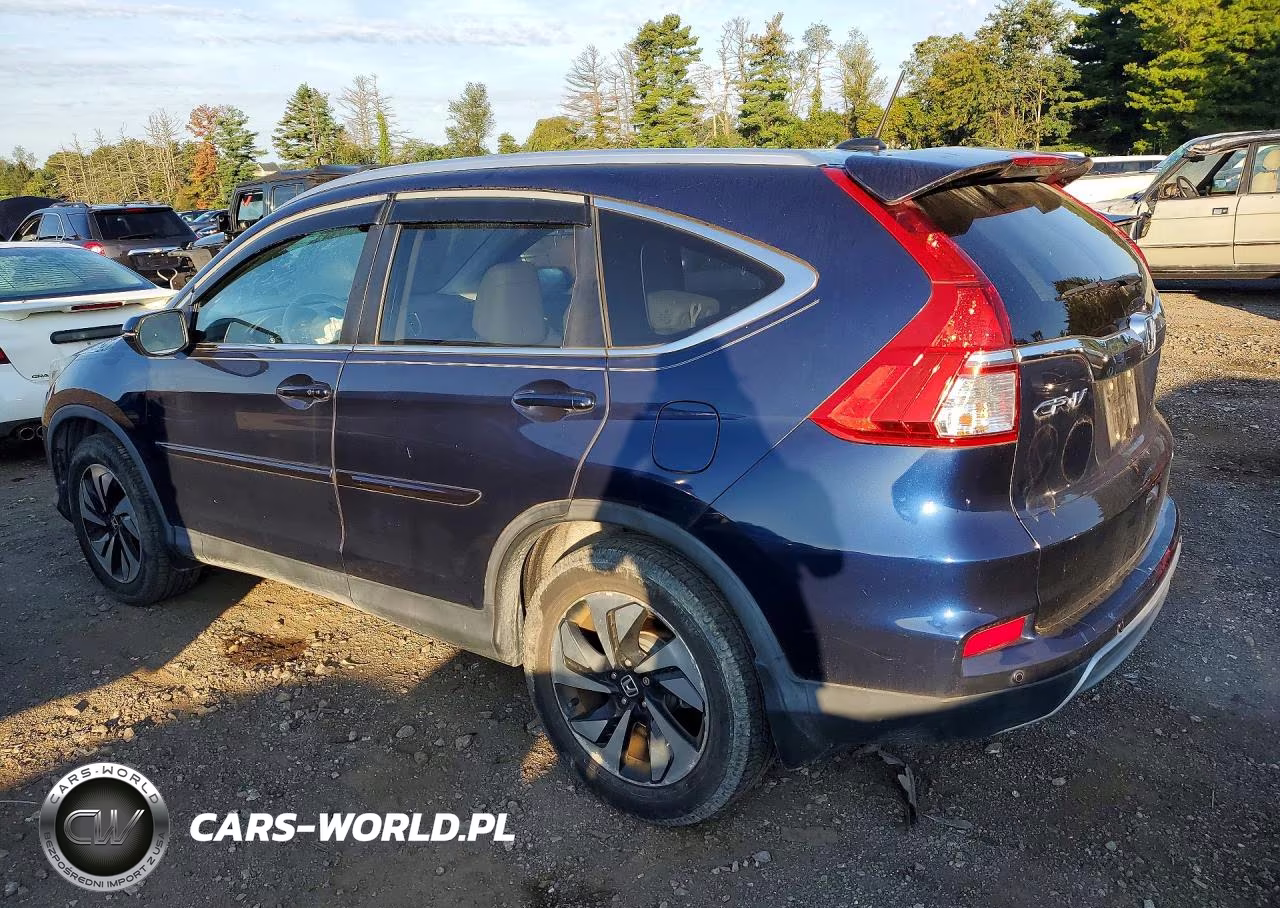 2015 Honda Cr-V Touring VIN:5J6RM4H98FL035974 - 2