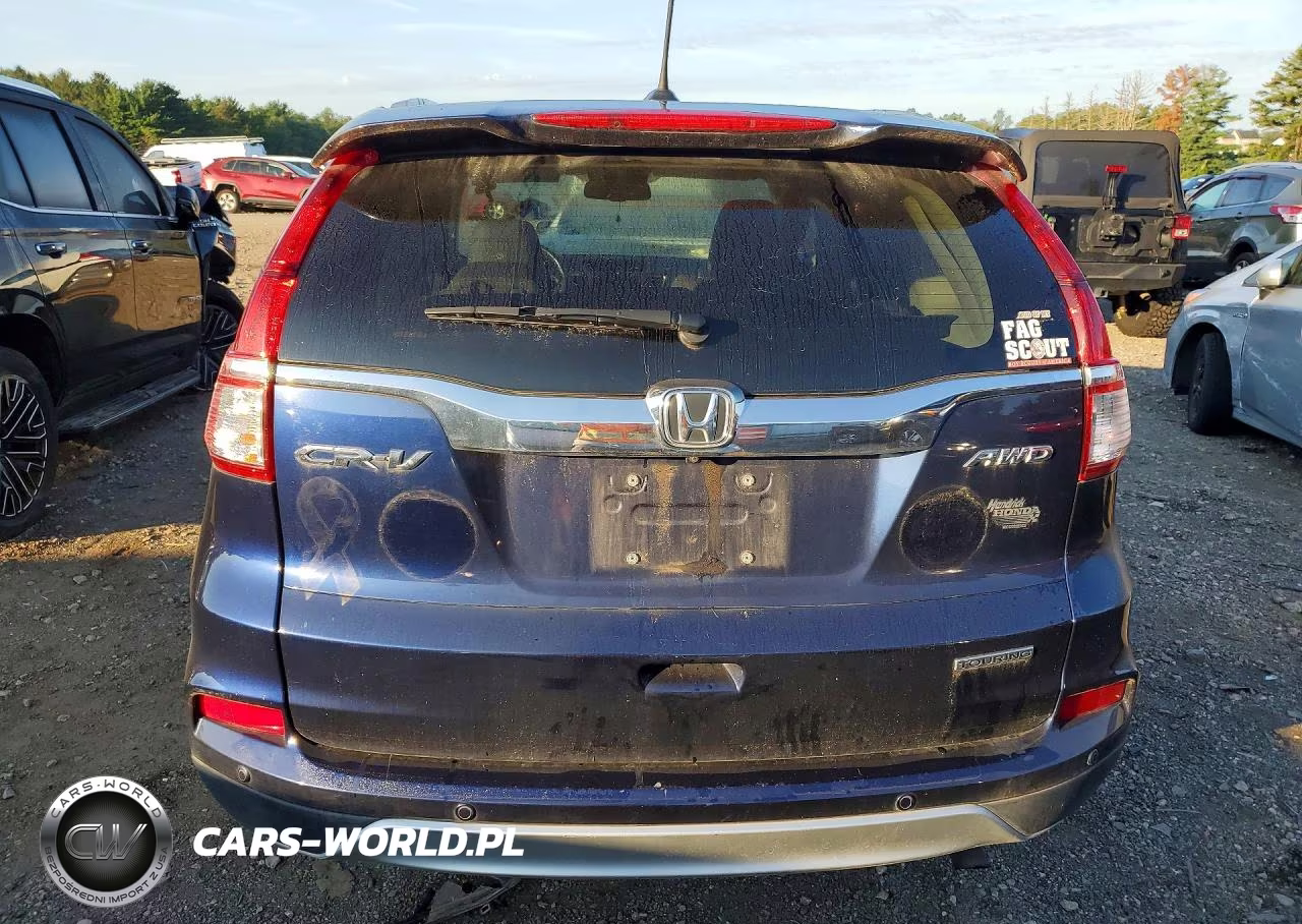 2015 Honda Cr-V Touring VIN:5J6RM4H98FL035974 - 6