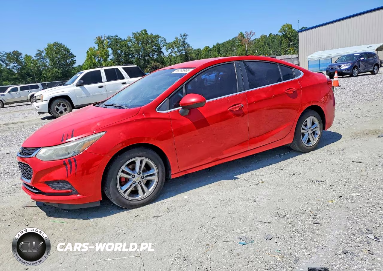 2017 Chevrolet Cruze Lt VIN:1G1BE5SM8H7182274 - 1