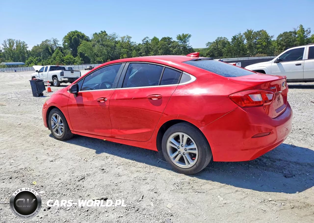 2017 Chevrolet Cruze Lt VIN:1G1BE5SM8H7182274 - 2