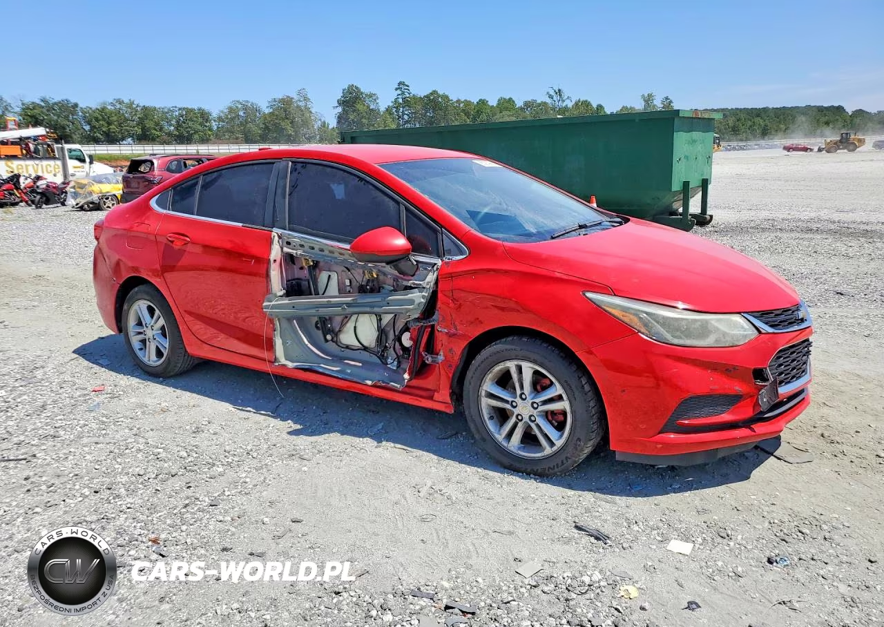 2017 Chevrolet Cruze Lt VIN:1G1BE5SM8H7182274 - 4