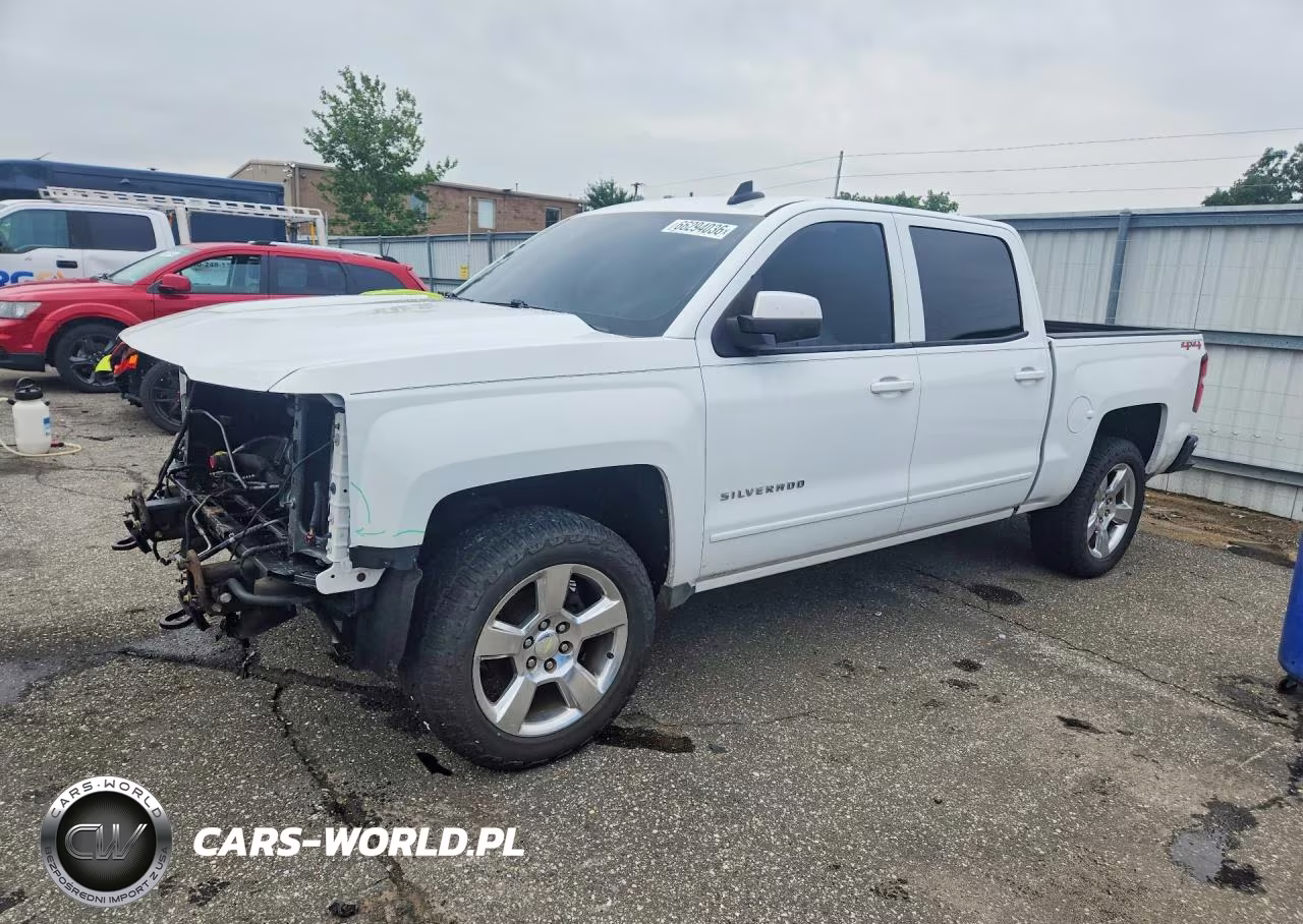 2016 Chevrolet Silverado K1500 Lt VIN:3GCUKRECXGG104357 - 1
