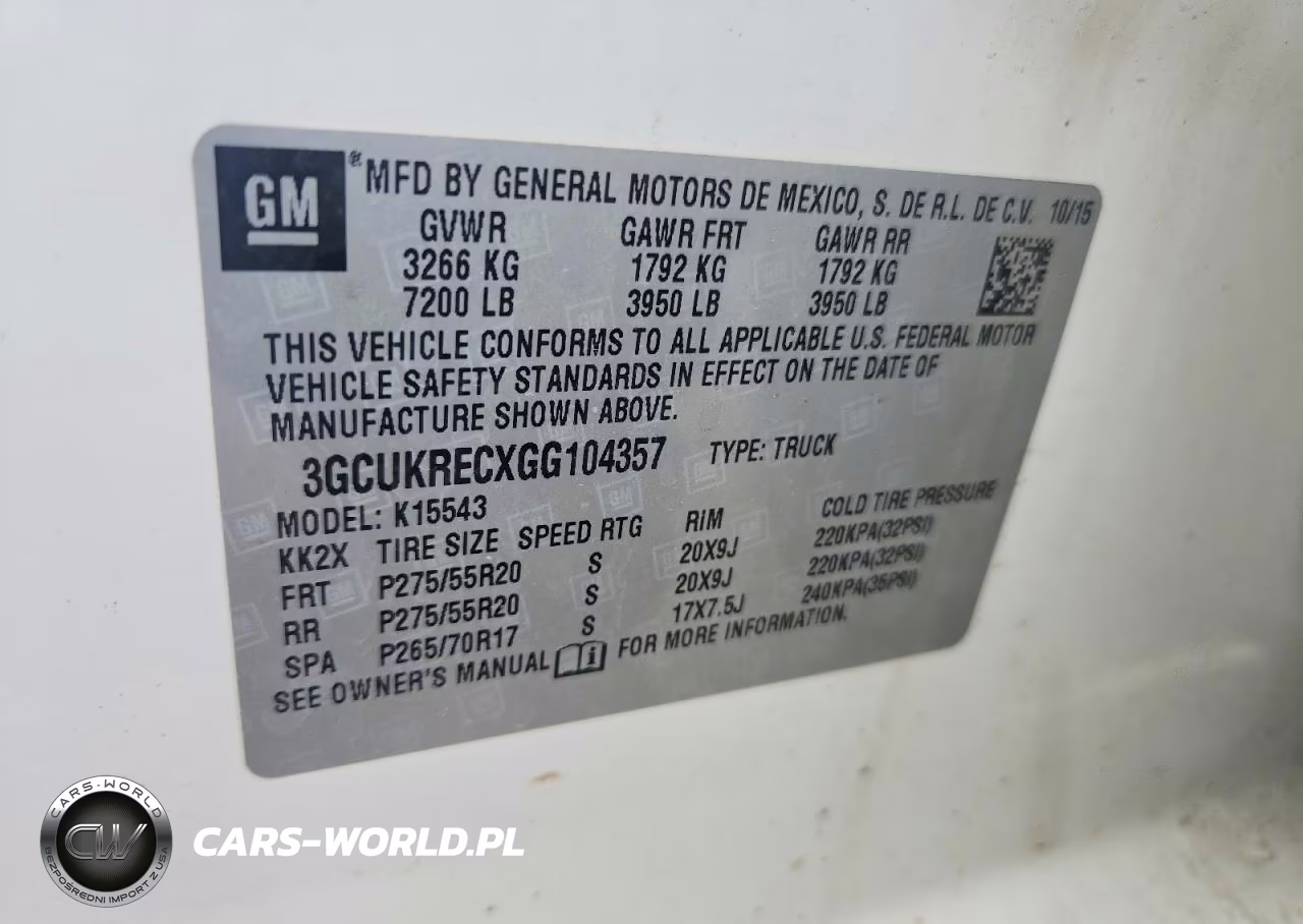 2016 Chevrolet Silverado K1500 Lt VIN:3GCUKRECXGG104357 - 12