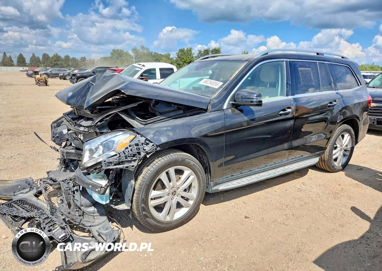 2019 Mercedes-Benz Gls 450 4Matic VIN:4JGDF6EEXKB239940 - 1