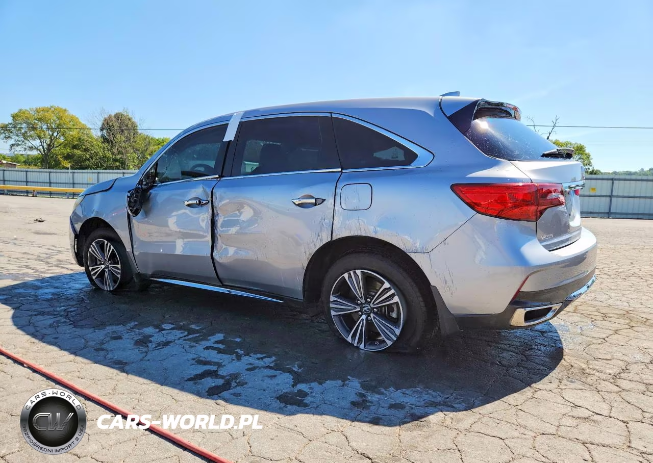 2017 Acura Mdx VIN:5FRYD3H37HB001245 - 2