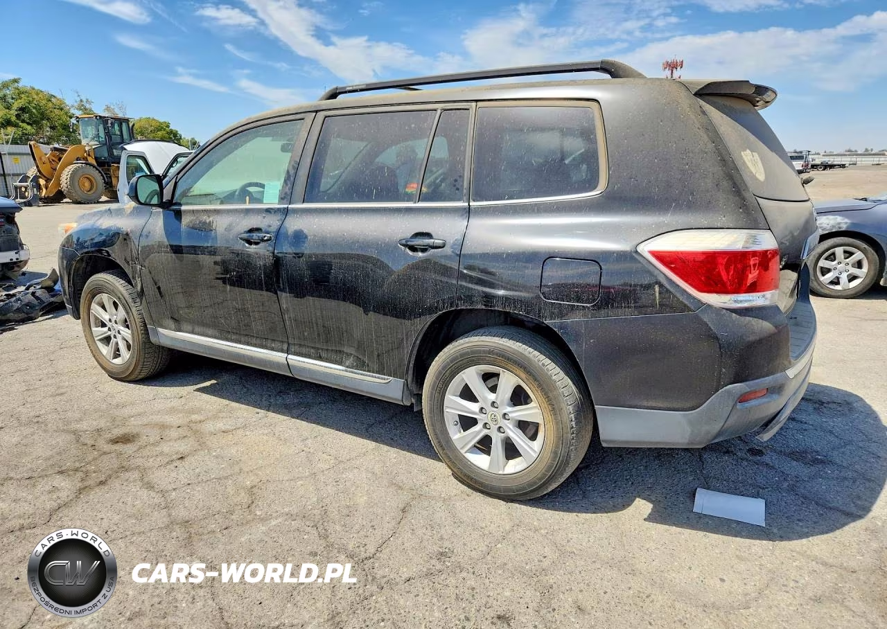 2012 Toyota Highlander Base VIN:5TDZA3EH9CS020933 - 2