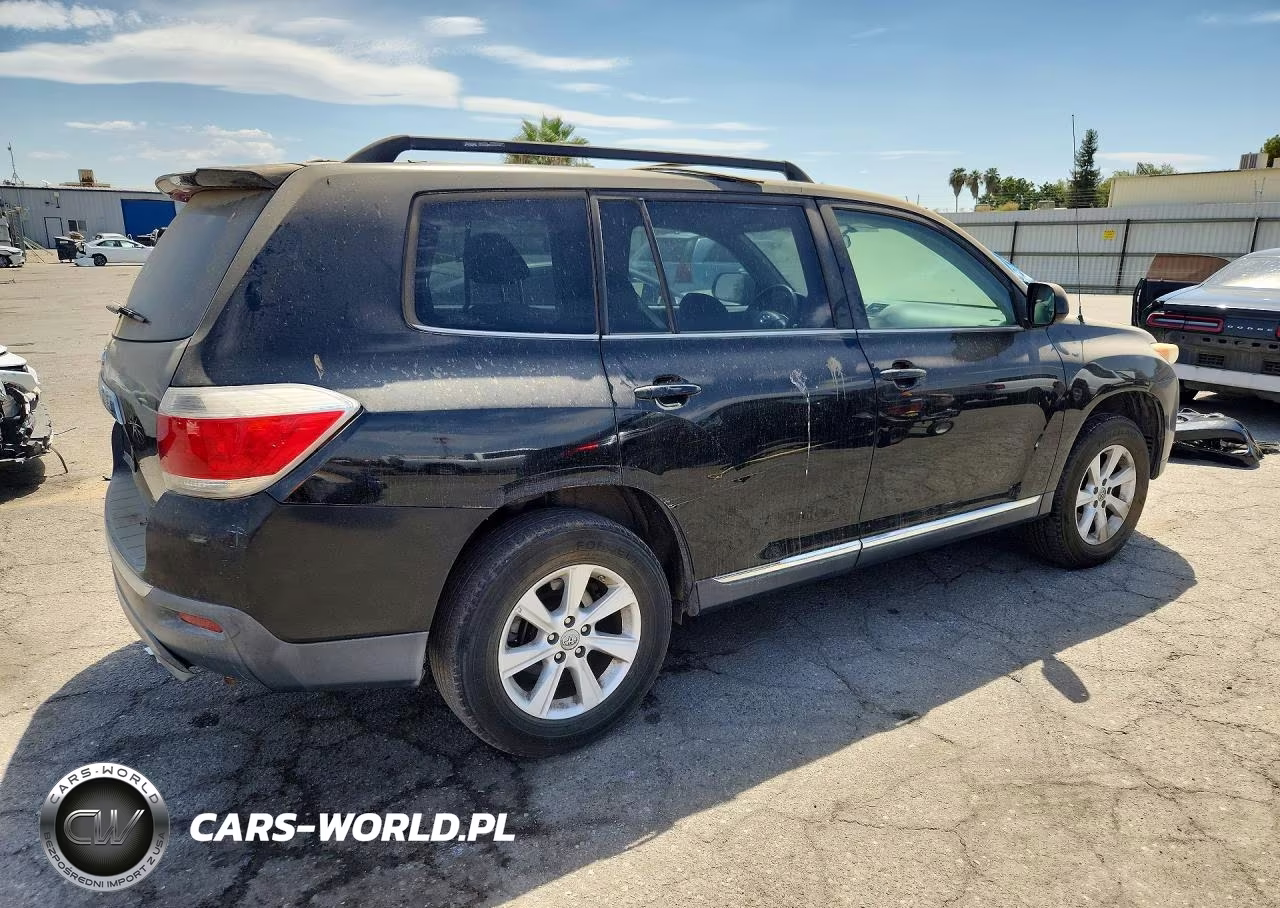 2012 Toyota Highlander Base VIN:5TDZA3EH9CS020933 - 3