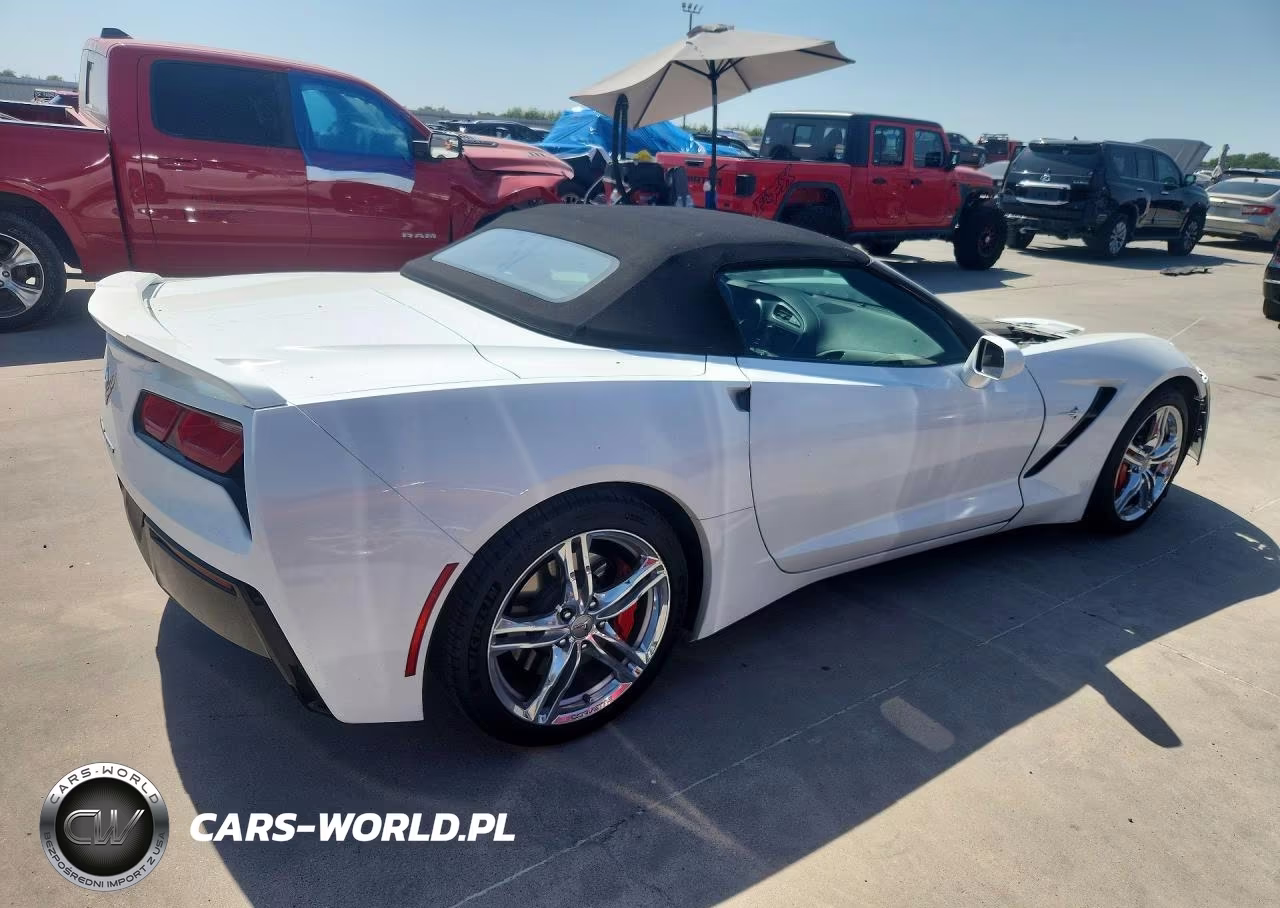 2017 Chevrolet Corvette Stingray 2Lt VIN:1G1YD3D75H5110808 - 3