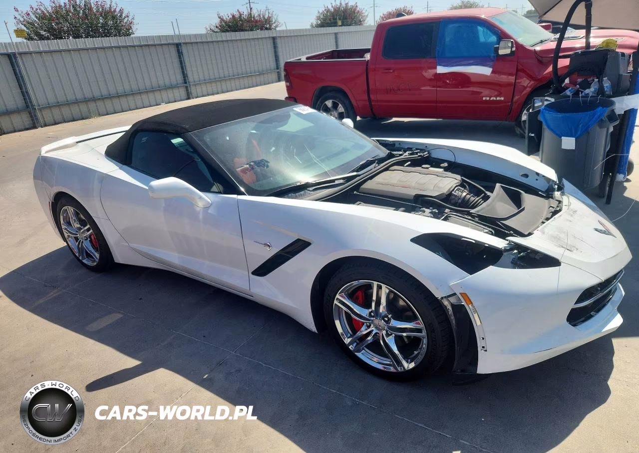 2017 Chevrolet Corvette Stingray 2Lt VIN:1G1YD3D75H5110808 - 4