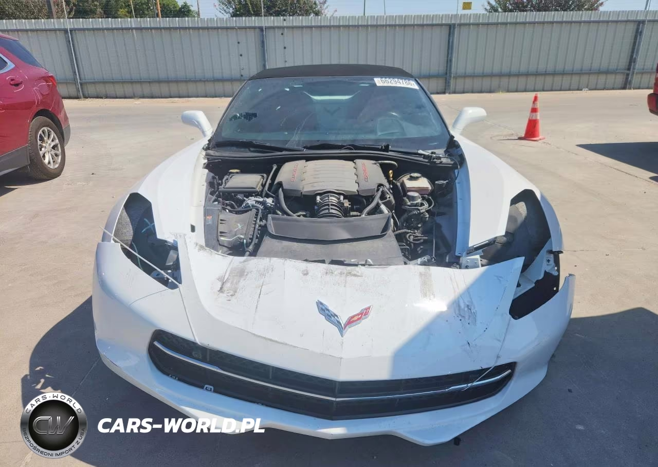 2017 Chevrolet Corvette Stingray 2Lt VIN:1G1YD3D75H5110808 - 5