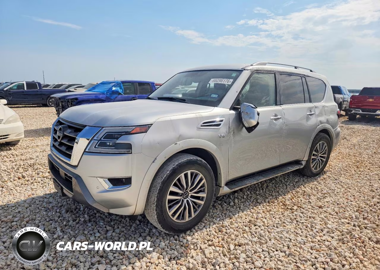 2022 Nissan Armada Sv VIN:JN8AY2AC3N9163220 - 1