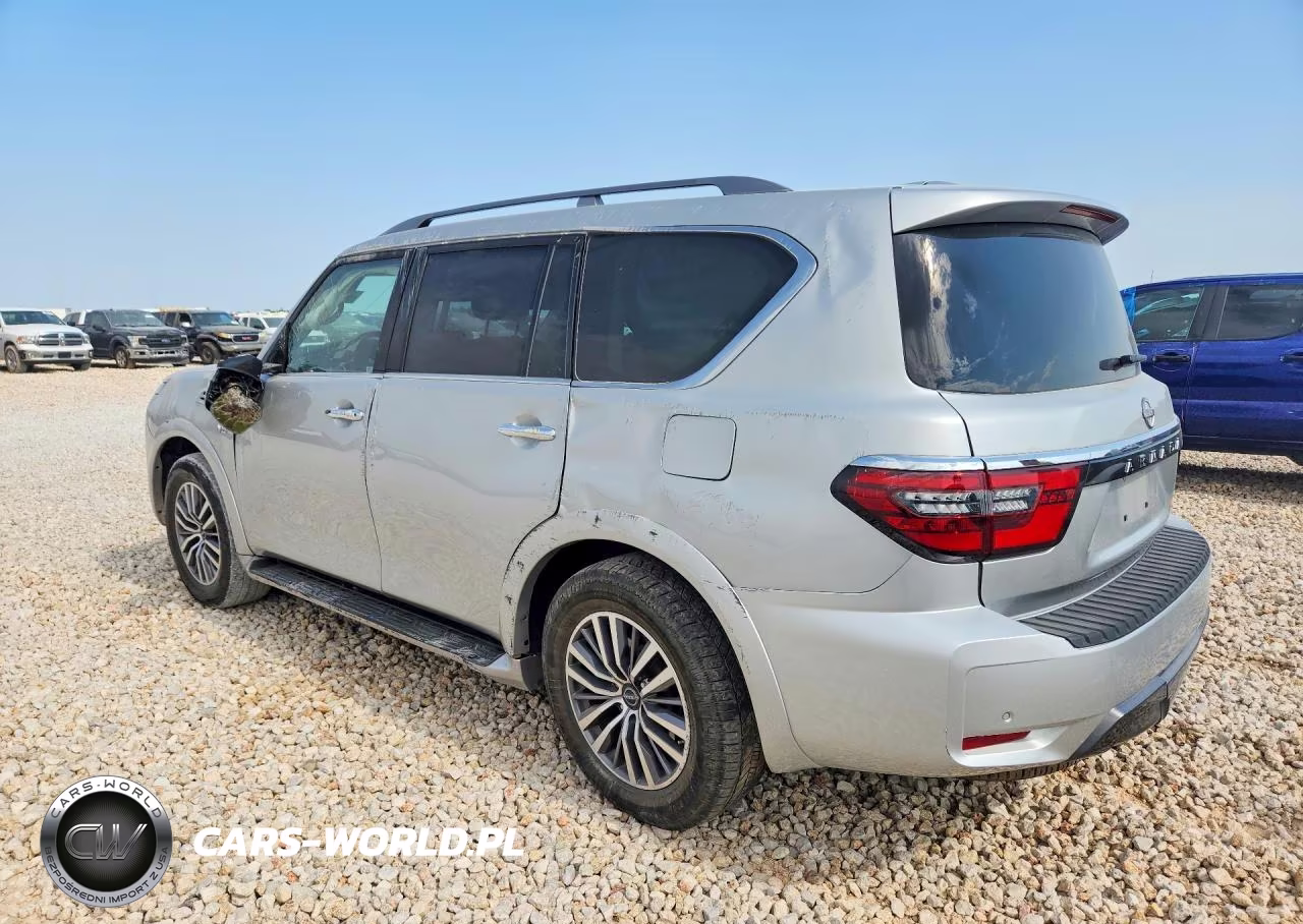 2022 Nissan Armada Sv VIN:JN8AY2AC3N9163220 - 2