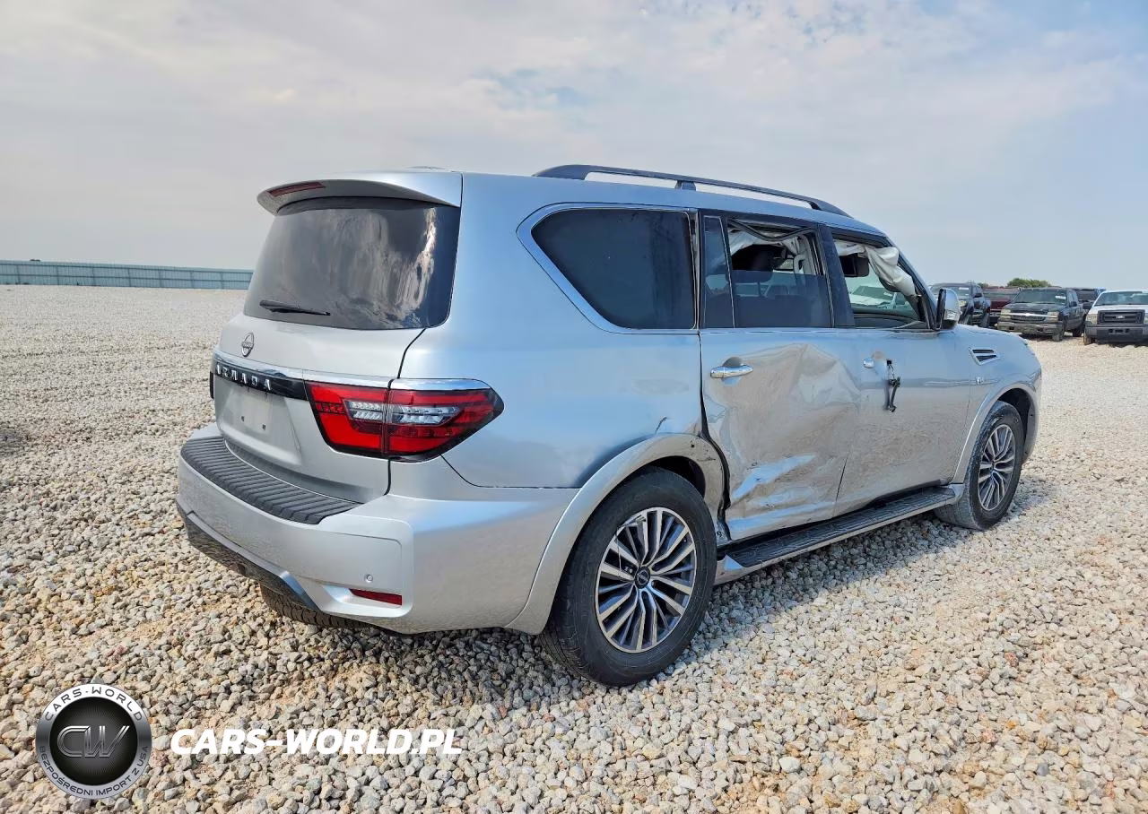 2022 Nissan Armada Sv VIN:JN8AY2AC3N9163220 - 3