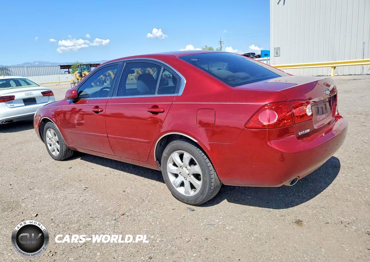2007 Kia Optima Lx VIN:KNAGE124975130309 - 2