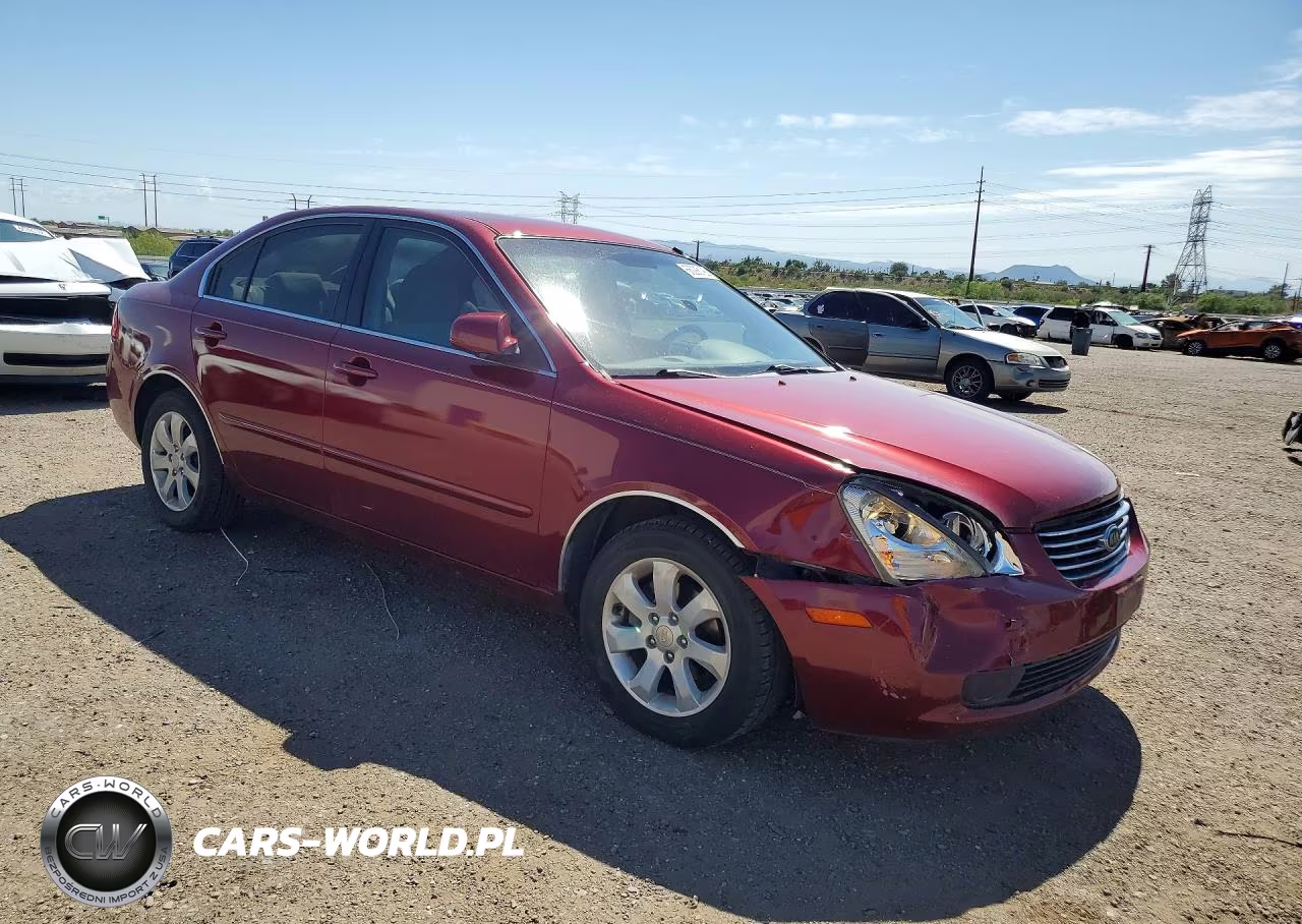 2007 Kia Optima Lx VIN:KNAGE124975130309 - 4
