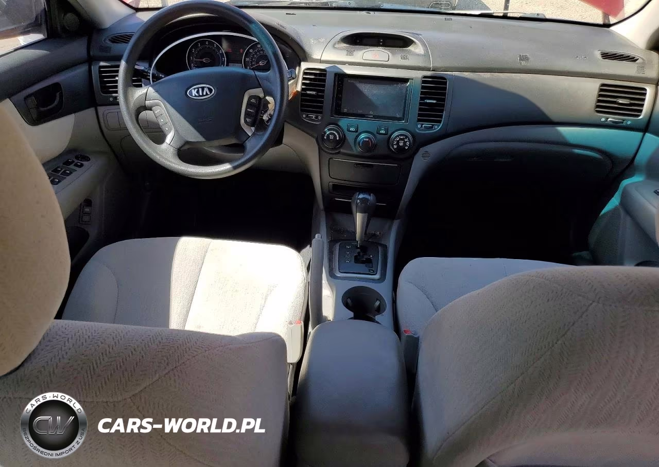 2007 Kia Optima Lx VIN:KNAGE124975130309 - 8