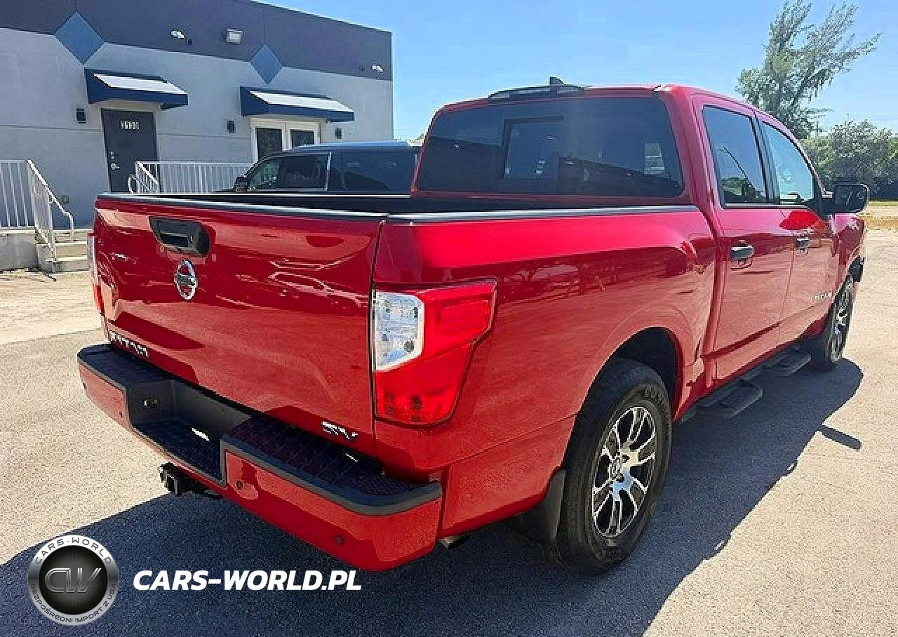 2022 Nissan Titan Sv VIN:1N6AA1EF1NN100152 - 3