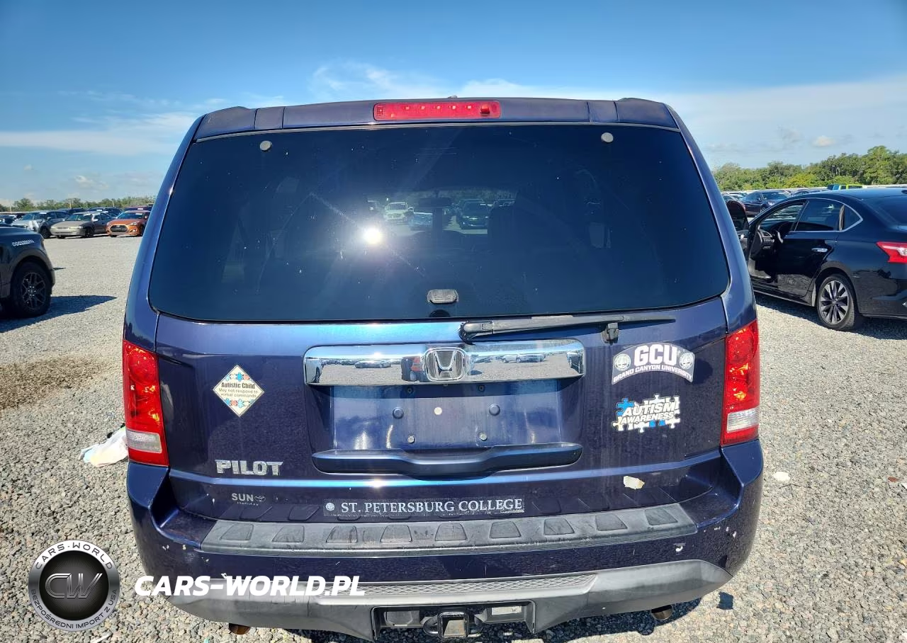 2013 Honda Pilot Lx VIN:5FNYF3H29DB039721 - 6