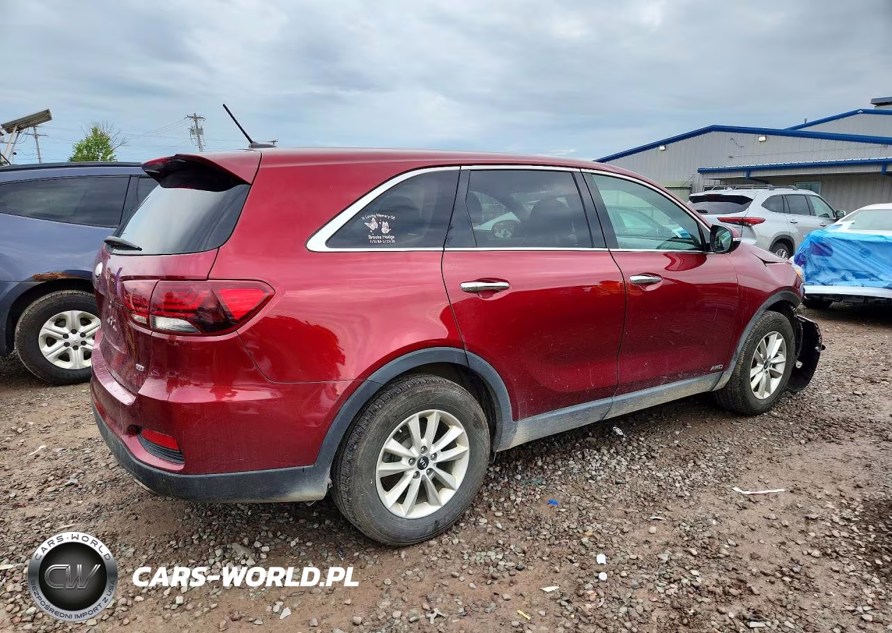2019 Kia Sorento Lx VIN:5XYPGDA38KG526853 - 3