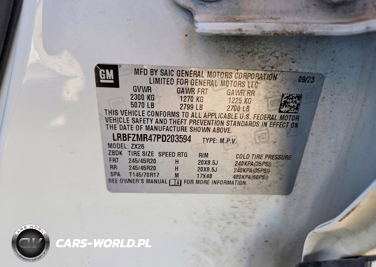 2023 Buick Envision Preferred VIN:LRBFZMR47PD203594 - 14