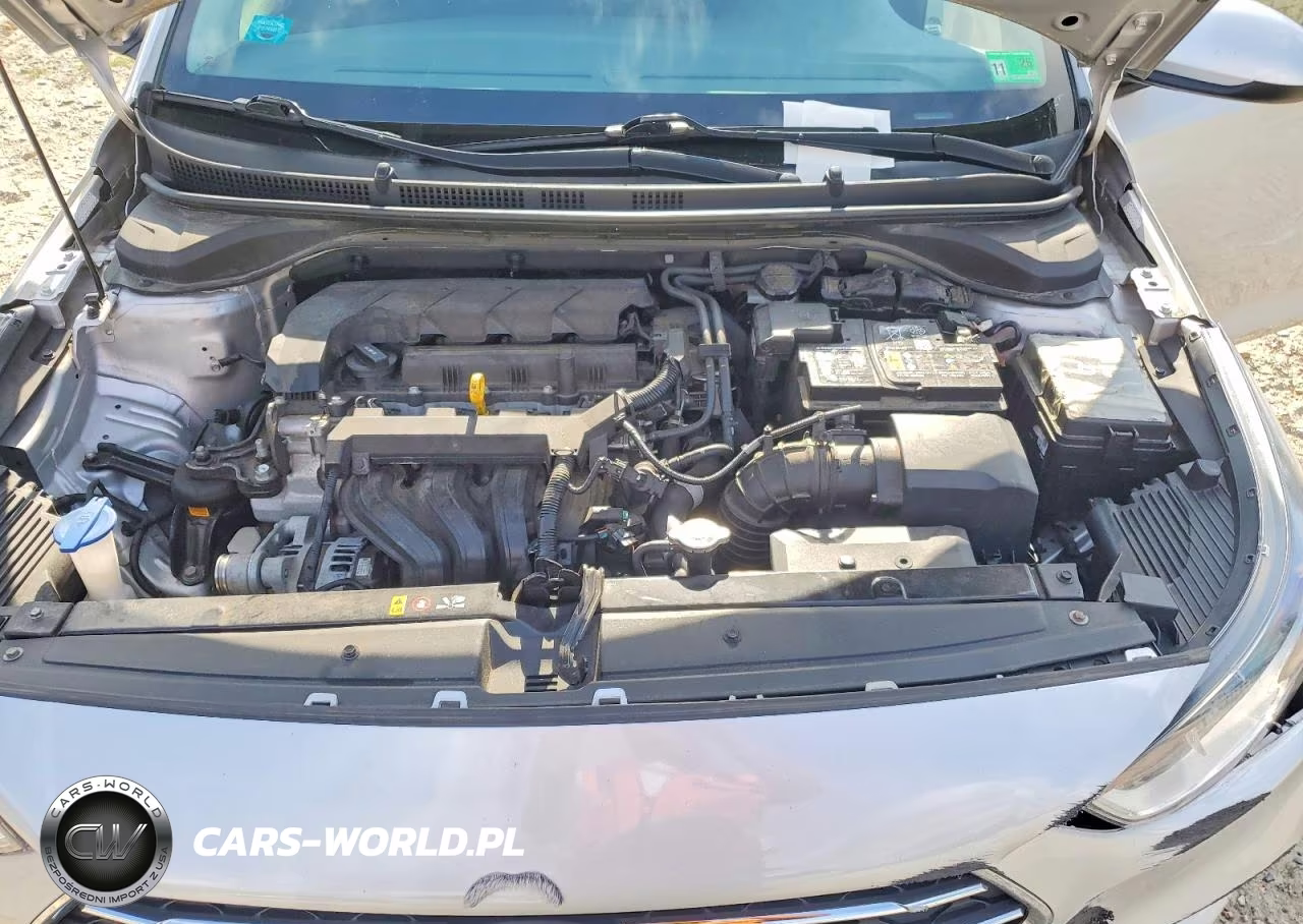2022 Hyundai Accent Se VIN:3KPC24A67NE184725 - 11