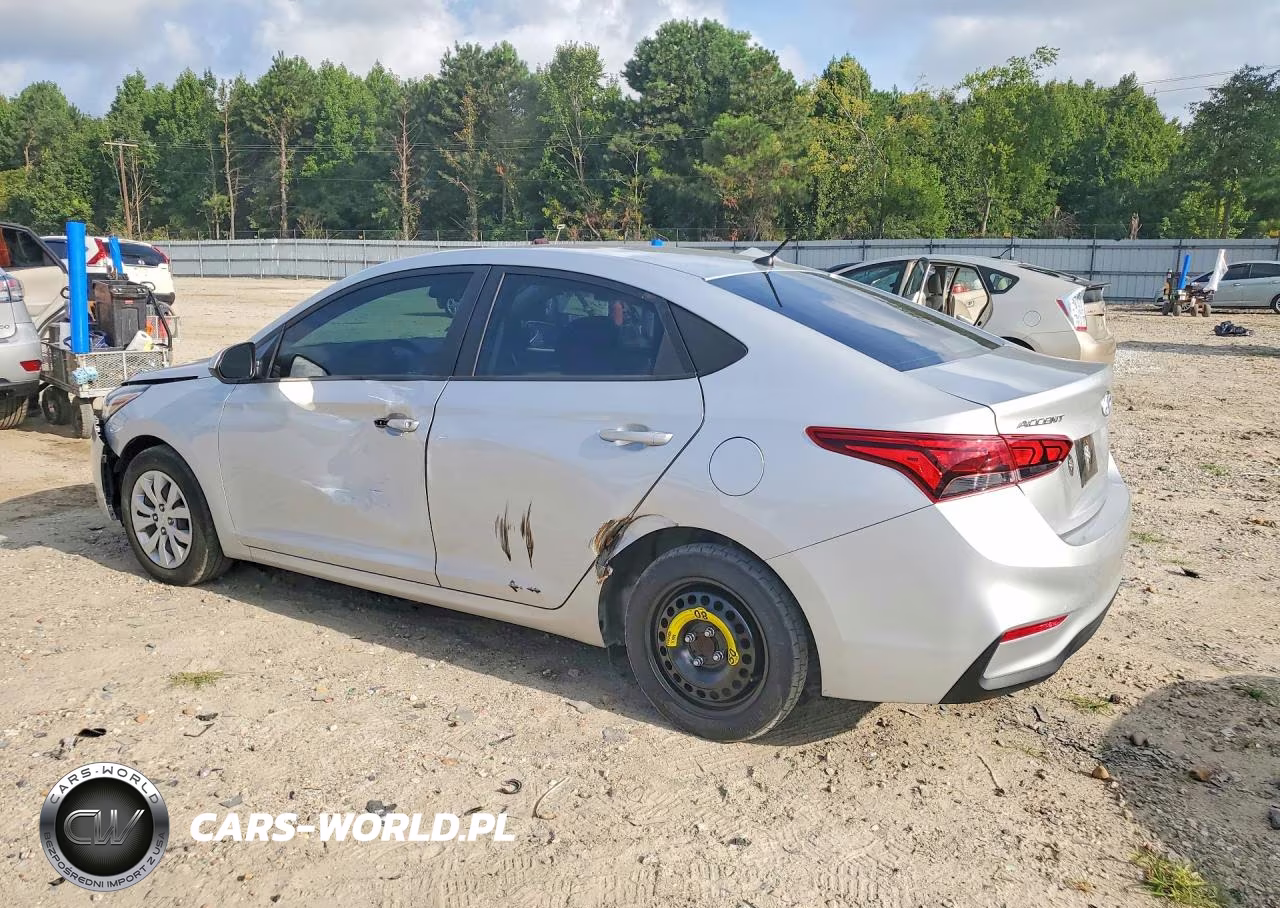 2022 Hyundai Accent Se VIN:3KPC24A67NE184725 - 2