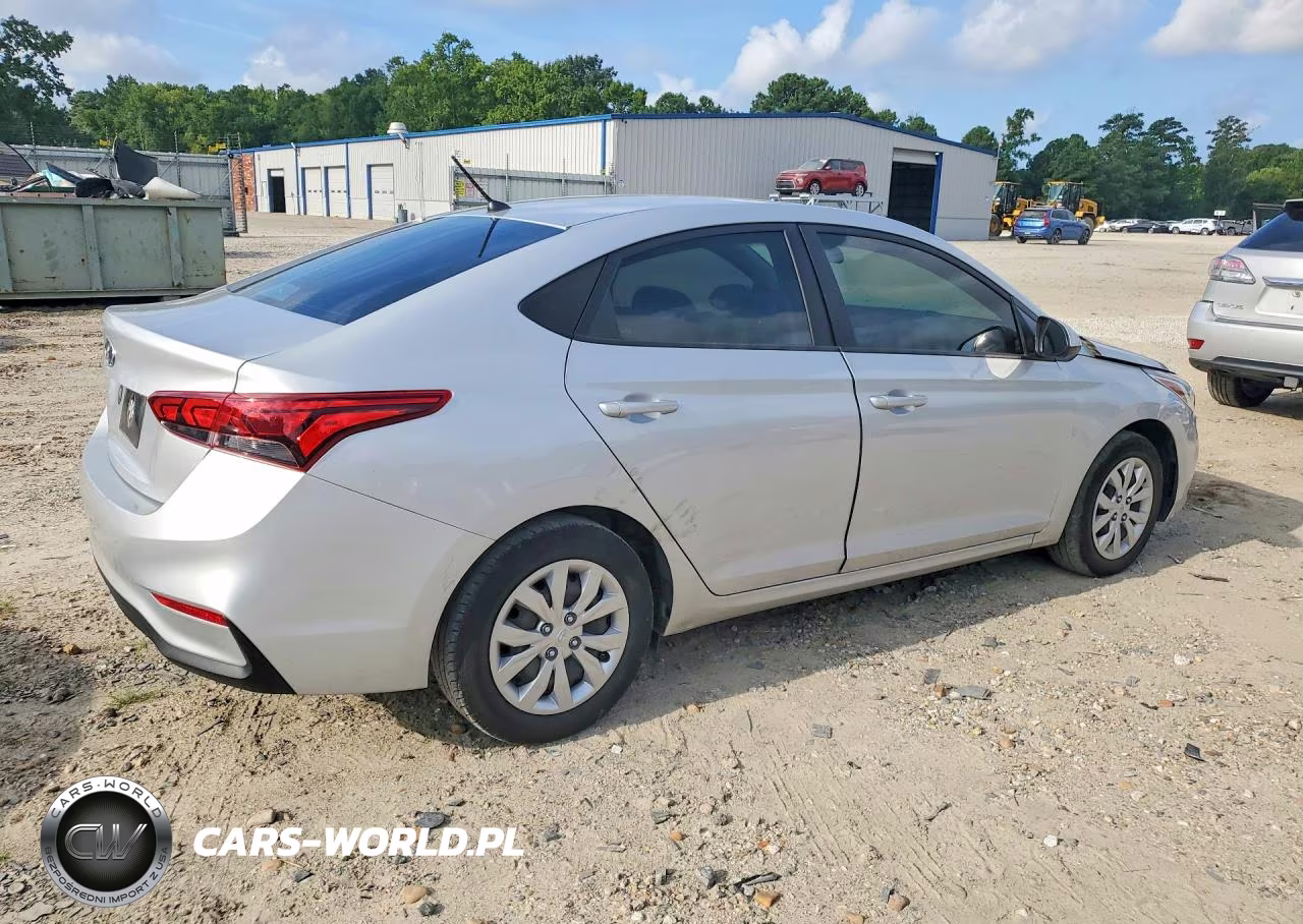 2022 Hyundai Accent Se VIN:3KPC24A67NE184725 - 3