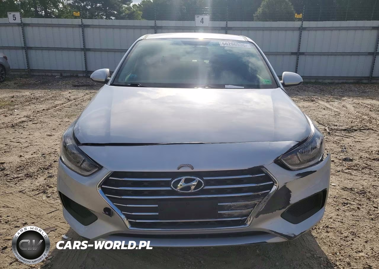 2022 Hyundai Accent Se VIN:3KPC24A67NE184725 - 5