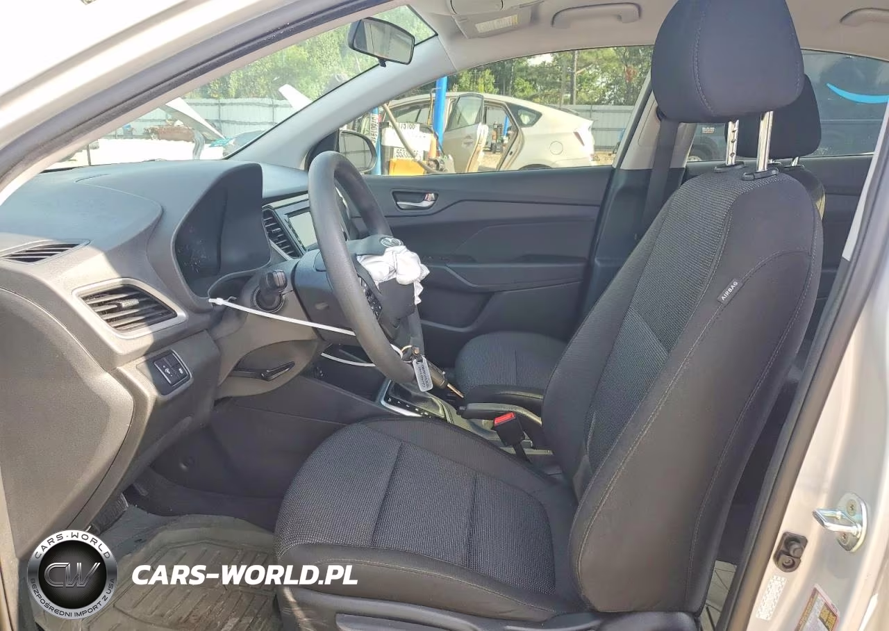 2022 Hyundai Accent Se VIN:3KPC24A67NE184725 - 7
