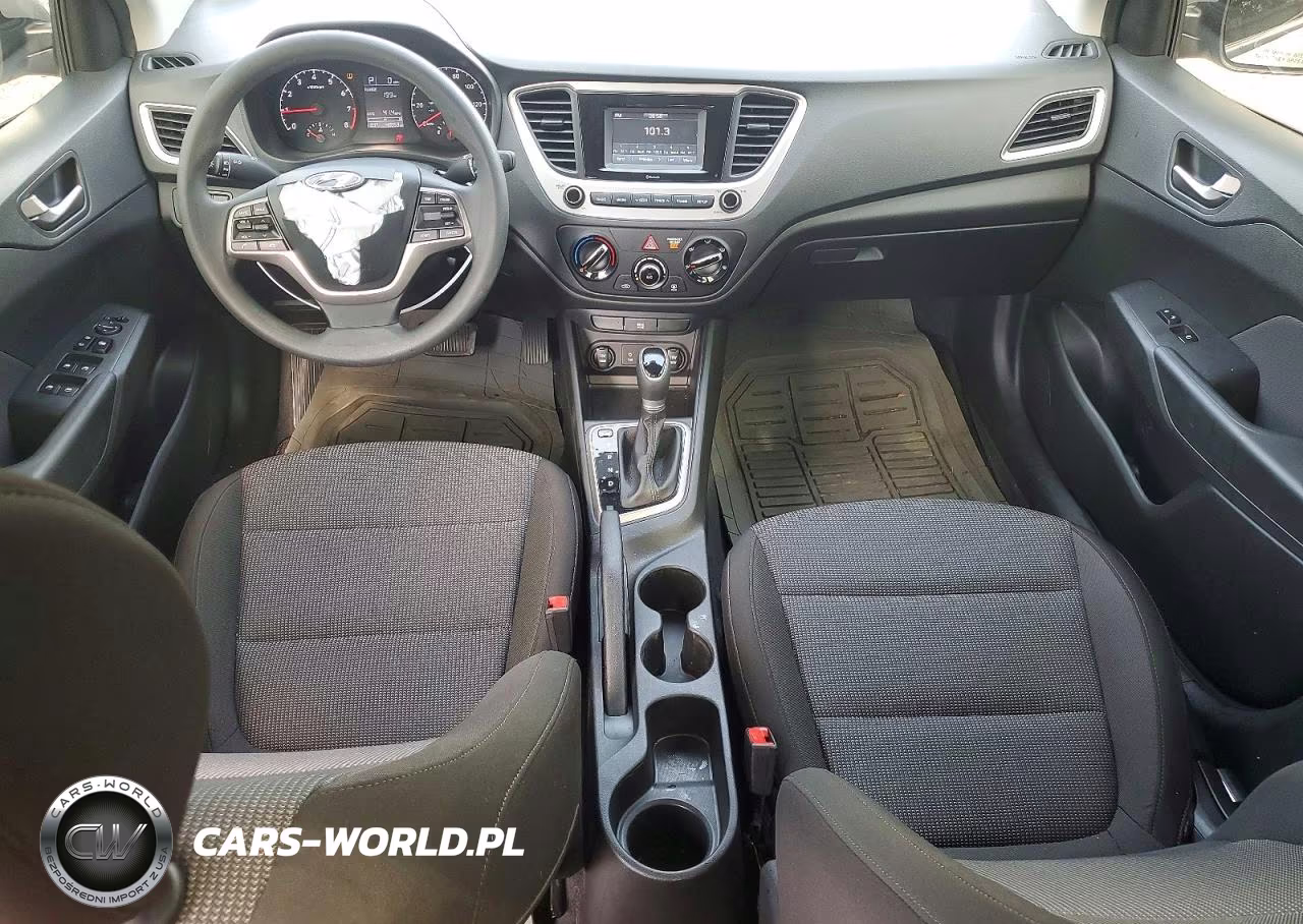 2022 Hyundai Accent Se VIN:3KPC24A67NE184725 - 8