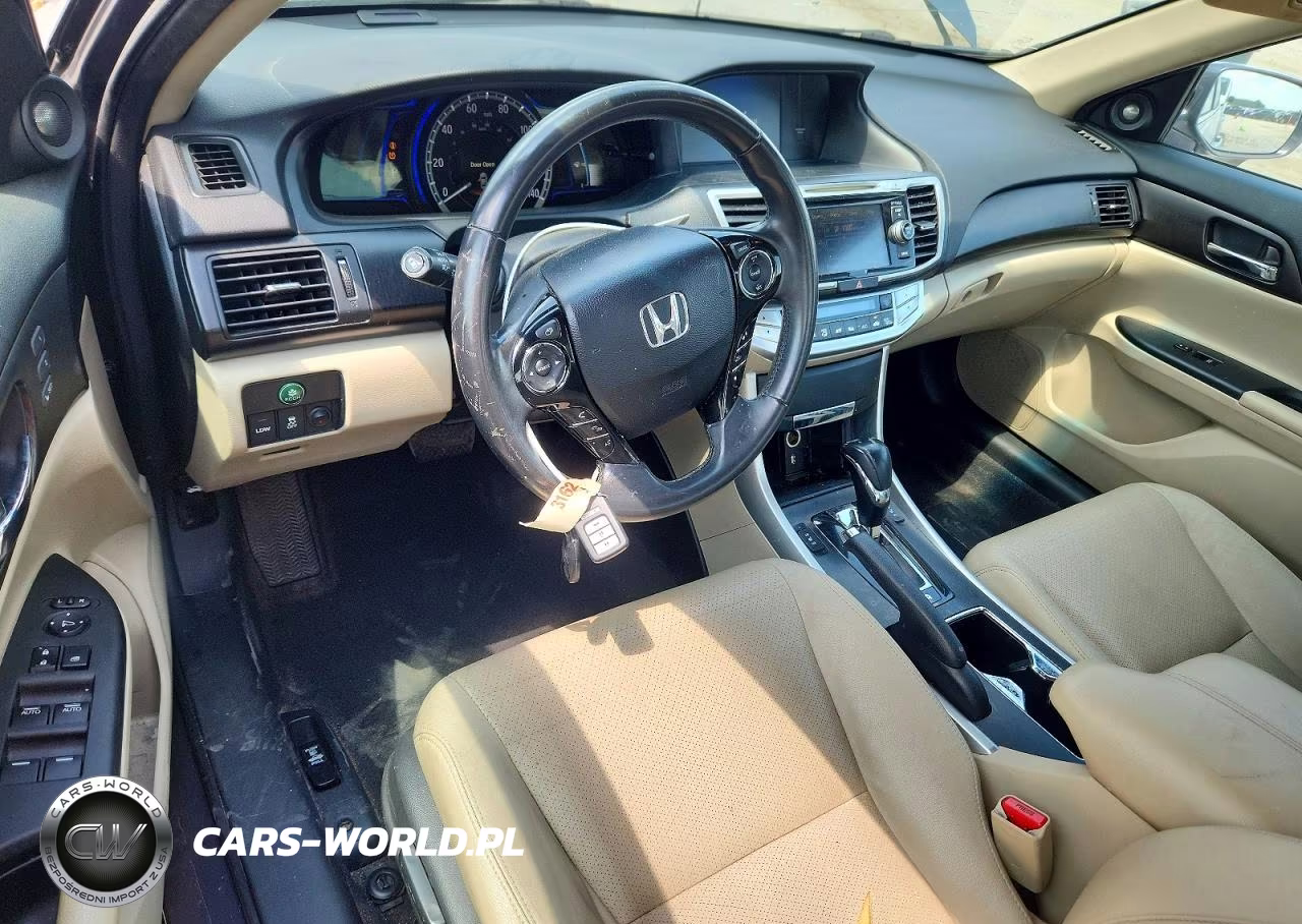 2015 Honda Accord Hybrid Exl VIN:1HGCR6F5XFA013867 - 8