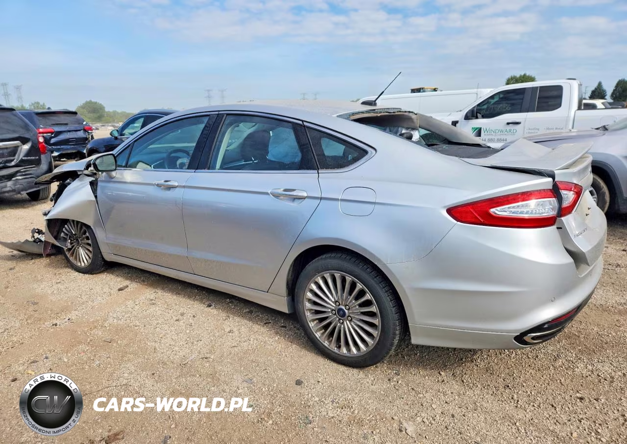 2014 Ford Fusion Titanium VIN:3FA6P0D96ER327546 - 2
