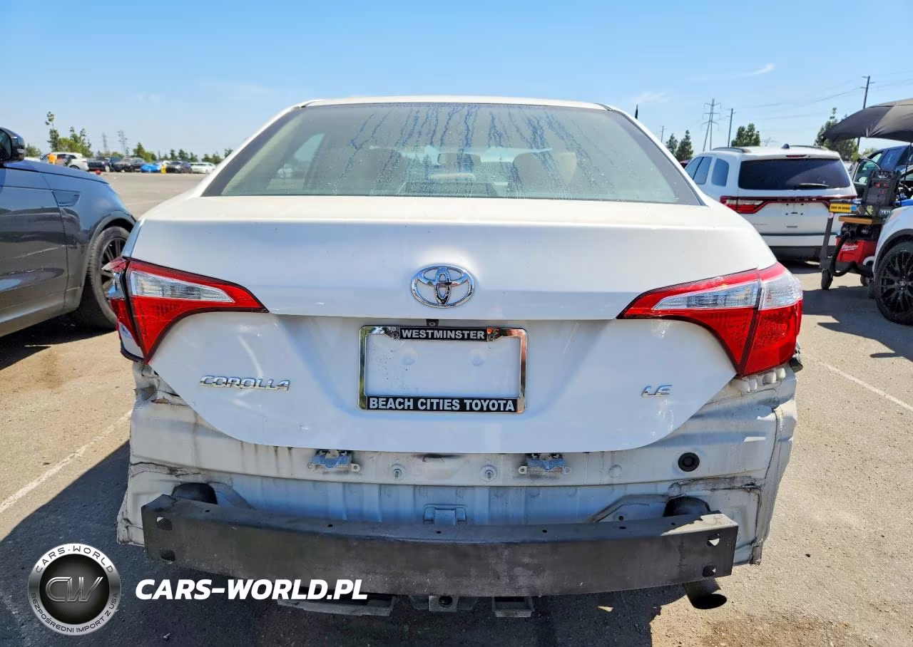 2016 Toyota Corolla Le VIN:5YFBURHE4GP542588 - 6