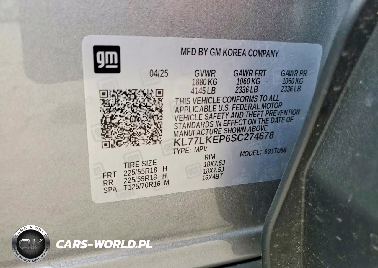2025 Chevrolet Trax Activ VIN:KL77LKEP6SC274678 - 13