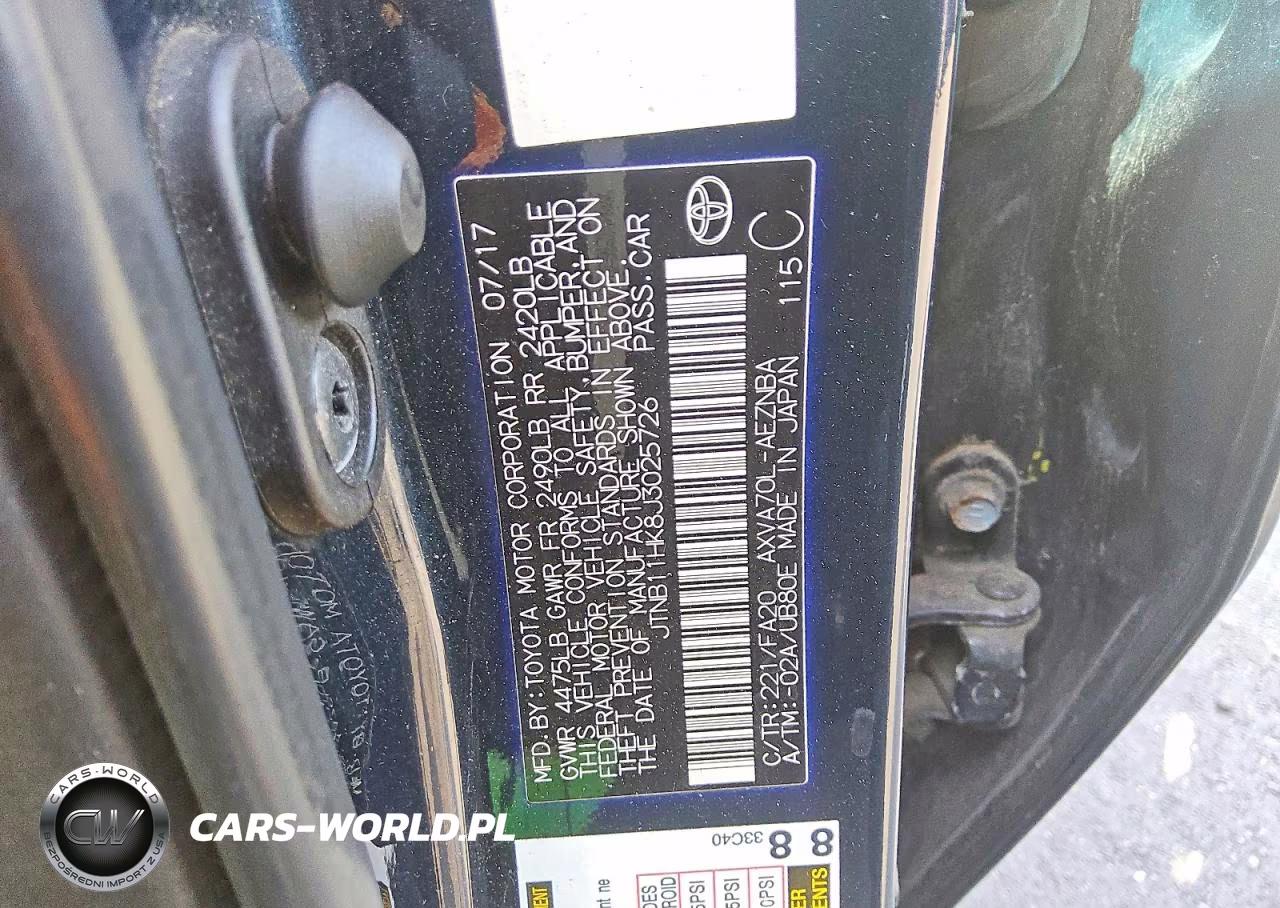 2018 Toyota Camry Le VIN:JTNB11HK8J3025726 - 12